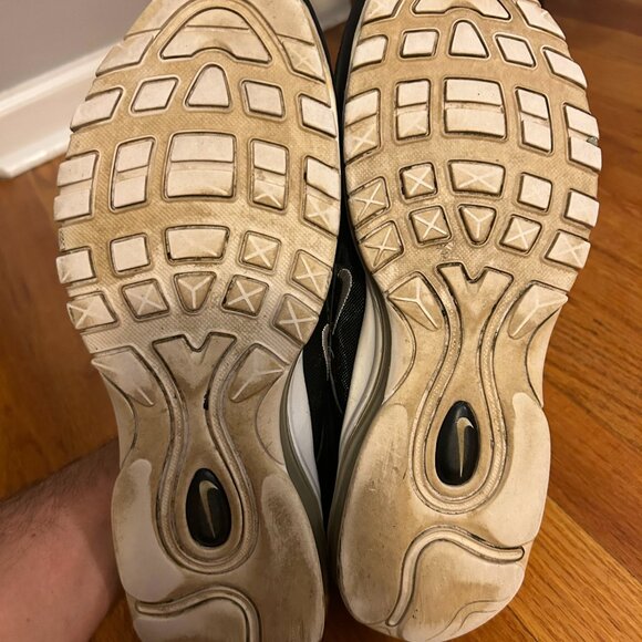 Nike Air Max 97 Black White Men's size 11.5 beaters - Picture 4 of 5